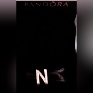Pandora charm “N”